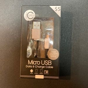 I Concepts micro USB data and charge cord